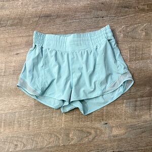 lululemon athletica Light Blue Athletic Shorts